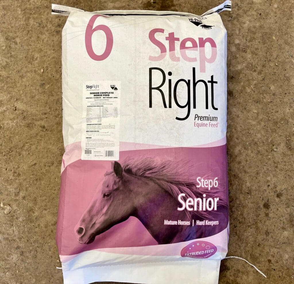 Step 6 Senior Premium Equine Feed