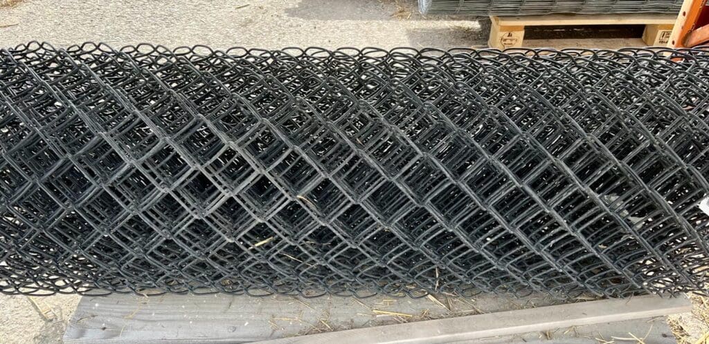 Black Galvanized Chain Link