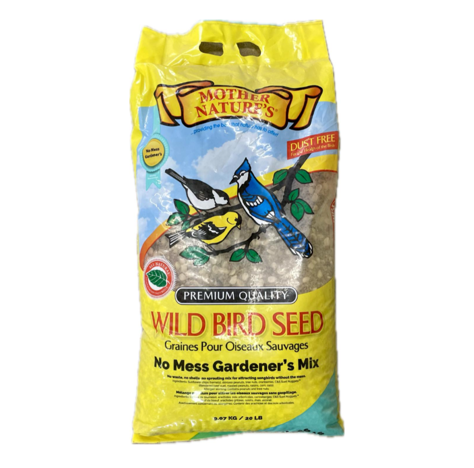 Wild Bird Seed No Mess Gardener’s Mix