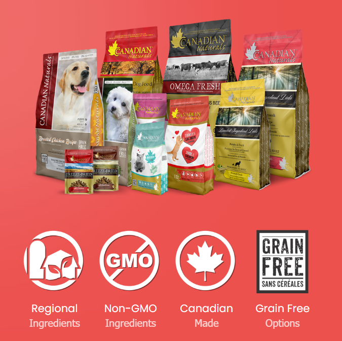 Canadian Naturals pet food